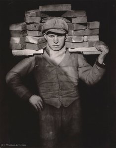 Bricklayer's Mate — August Sander