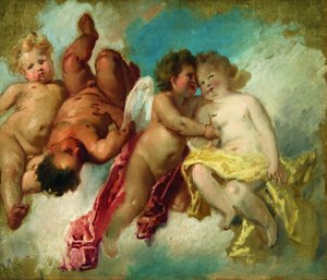 Angels — Konstantin Yegorovich Makovsky, Neo-classicism