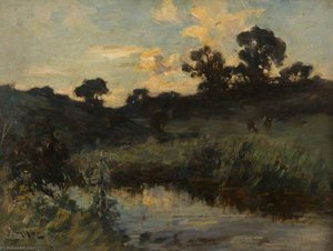 Landscape — Joseph Milne, Impressionism