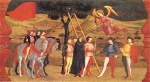 Miracle Of The Desecrated Host (scene 4) — Paolo Uccello, Early Renaissance