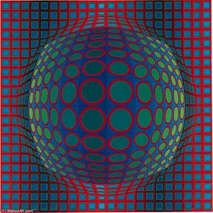 Syry — Victor Vasarely, Op Art