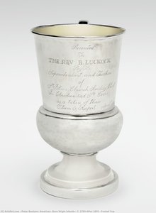 Footed Cup — Peter Bentzon, American (born Virgin Islands), C. 1783–after 1850