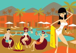 Riviera Retreat — Josh Agle (shag)