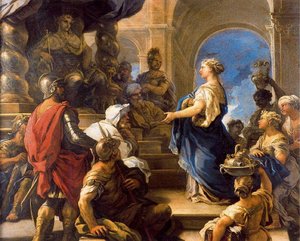 Salomone E La Regina Di Saba — Luca Giordano