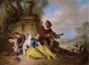 The Musician — Jean-baptiste Pater