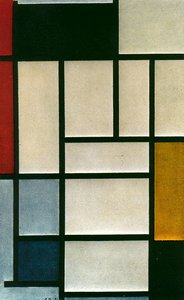 Composition With Red, Yellow And Blue 3 — Piet Mondrian, Neoplasticism