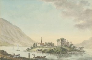 The Island Of Schwanau — Hans Conrad Schulthess