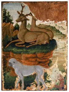 Deer And A Monkey — Sandro Botticelli