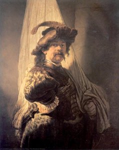 The Standard-bearer — Rembrandt Van Rijn, Baroque