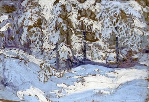 First Snow In Autumn — Tom Thomson