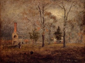 Gray Day, Goochland, Virgnia — George Innes