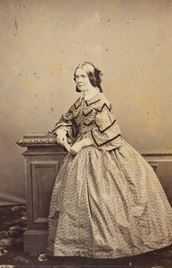 Portrait Of Frances (fanny) Perry — Perez Mann Batchelder, Perez Bachelder, P. M. Batchelder