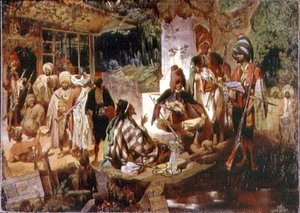 Oriental Scene — Grigori Grigorjevič Gagarin
