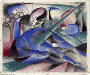 Horse Asleep — Franz Marc