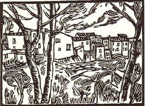 Houses In Martigues — Maurice De Vlaminck