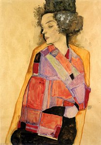 The Daydreamer (gerti Schiele) — Egon Schiele