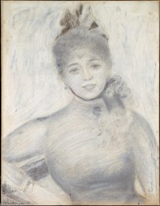 Portrait Of Séverine — Pierre-auguste Renoir
