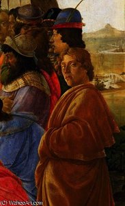 Detail Of The Adoration Of The Magi — Sandro Botticelli