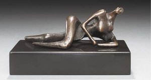Maquette For Reclining Figure — Henry Moore