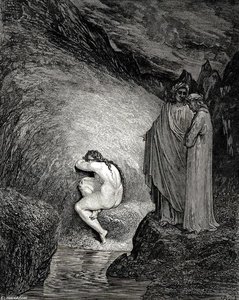 The Inferno, Canto 30, Lines 38-39. “ That Is The Ancient Soul Of Wretched Myrrha,” — Paul Gustave Doré