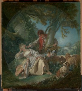 The Interrupted Sleep — François Boucher
