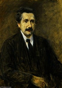Albert Einstein — Max Liebermann