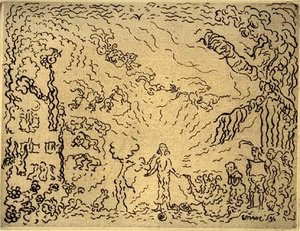 Le Diable Au Moulin — James Ensor, Expressionist Surrealism