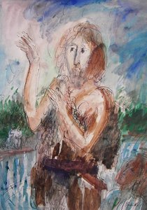 Saint John The Baptist — Mária Bozóky