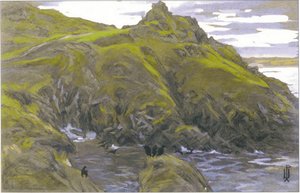 Green Fjord — Nicholas Roerich