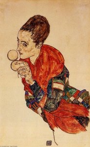 Portrait Of The Actress Marge Boerne — Egon Schiele