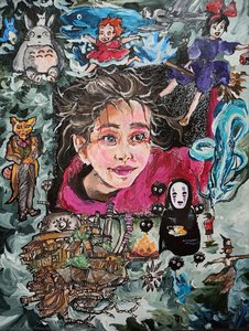 Magic Of Ghibli — Ritika Sajdeh