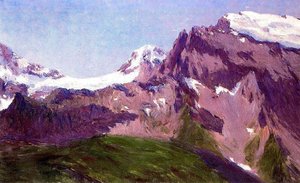 Ventisquero de los Alpes