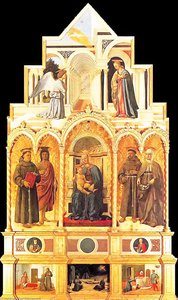 Polyptych Of St. Anthony — Piero Della Francesca, Renaissance