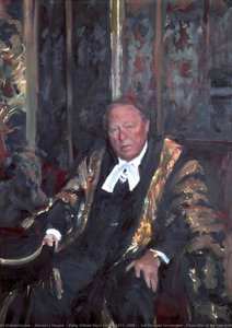Philip William Bryce Lever (1915–2000), 3rd Viscount Leverhulme, Chancellor Of The University Of Liverpool (1980–1993) — Howard J Morgan