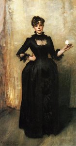 Louise Burckhardt (also Known As Lady With A Rose) — John Singer Sargent