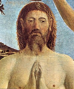 Baptism Of Christ (detail) — Piero Della Francesca
