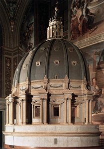 Model For The Dome Of St. Peter's — Michelangelo Buonarroti