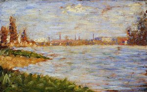The Riverbanks — Georges Seurat