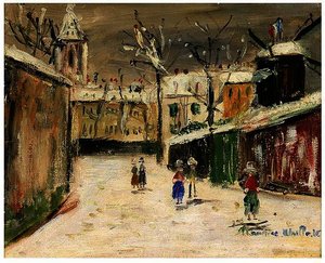 Le Moulin De La Galette 10 — Maurice Utrillo