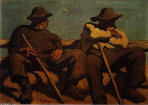 Resting shepherd