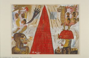 Two Party Border — Heri Dono