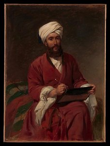 William Edward Dighton (1822 1853) In Middle Eastern Dress — Frederick Goodall