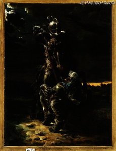 And In The First Career They Ran — Daniel Maclise