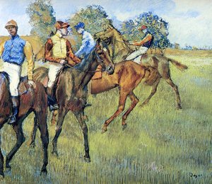 Race Horses — Edgar Degas