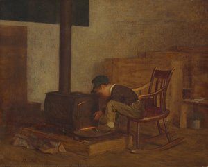 The Early Scholar — Jonathan Eastman Johnson