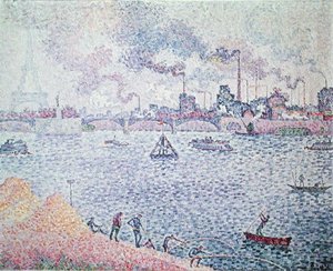 The Seine, Grenelle — Paul Signac