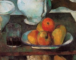 Still Life With Apples 1 — Paul Cézanne, Post-impressionism