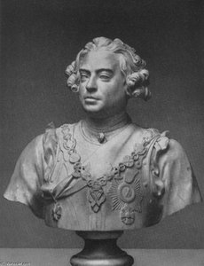 Bust Of P. G. Chernishev — Fedot Ivanovich Shubin