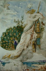The Peacock Complaining To Juno — Gustave Moreau