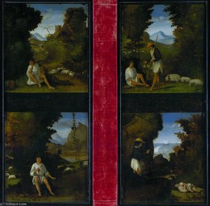 Scenes from Tebaldeo's Eclogues